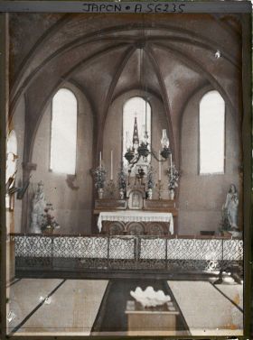 Image représentant Intérieur de la chapelle catholique Saint-Jean