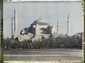 Image représentant Aya Sophia Camii ("mosquée Sainte-Sophie")