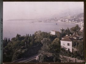 Image représentant Vue de la ville depuis la frontière italienne
