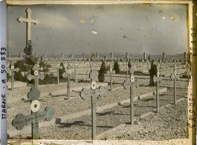 Image représentant France, Bligny, Cimetière Italien, la Grande Croix