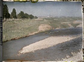 Image représentant Espagne, Astorga, La Situation Générale d'Astorga vue du Pont du Rio : l'ancne route des Pélérins et la route nouvelle