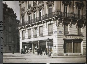 Image représentant Etablissement "Les blessés au travail", 154 avenue des Champs-Elysées, immeuble à l'angle des rues de Tilsitt et Arsène-Houssaye