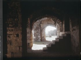 Image représentant Galerie et escalier du Vieux Fort (Purana Qila)