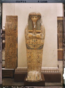 Image représentant Sarcophage au musée égyptien