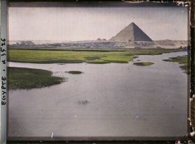 Image représentant Panorama des pyramides de Gizeh