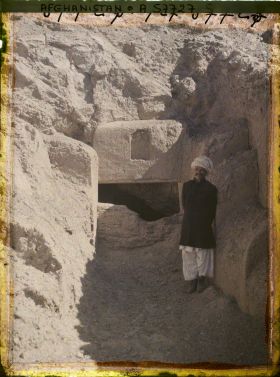 Image représentant Afghanistan, Garao, Entrée de la mine de Cuivre