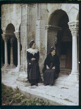 Image représentant Portrait d'arlésiennes, Madame Allemand et Madame Marie Busset