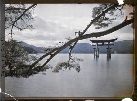 Image représentant Le torii marin de l'Isukushima-jinja