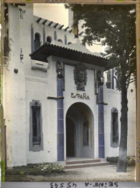 Image représentant L'Exposition des arts décoratifs, Pavillon de l' Espagne