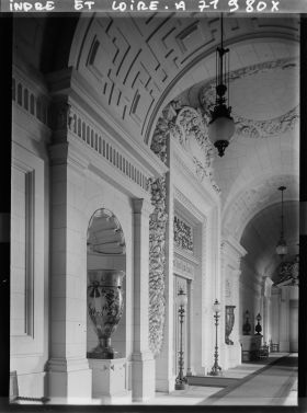 Image représentant Détail d'une galerie de l'hôtel de ville