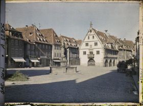 Image représentant France, Obernai, Place du marché