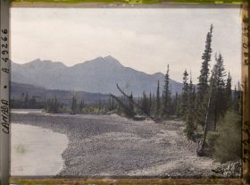 Image représentant Canada, Jasper-Parc, Paysage s/ les rives de l'Athabasca