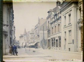 Image représentant France, Béthune, La rue d'Arras
