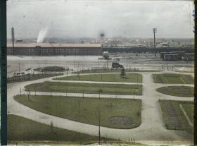 Image représentant Belgique, Ypres, Panorama sur le Square de la Gare