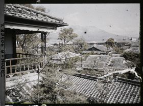 Image représentant Vue de la ville et du Sakurajima depuis une auberge