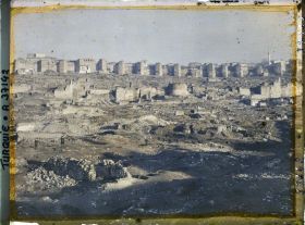Image représentant Les murailles ouest de la citadelle (double enceinte)