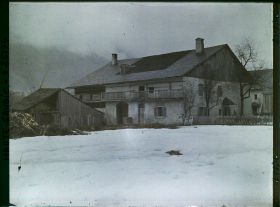 Image représentant France Les Alpes, Barats, Chamonix - Type d'ancienne Maison, Village des Barats