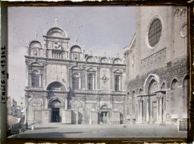 Image représentant Façade de l'Hôpital Civil et basilique San Zanipolo