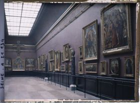 Image représentant Peinture italienne salle des Sept-Mètres, musée du Louvre