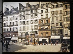 Image représentant La rue d'Aboukir, vue depuis la place du Caire