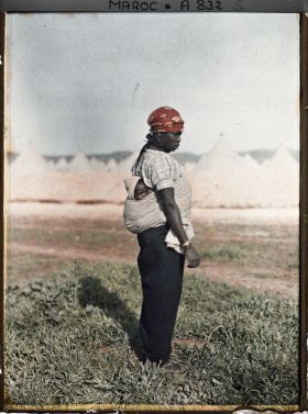 Image représentant Portrait d'une épouse de tirailleur sénégalais