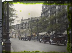 Image représentant Travaux boulevard Haussmann, à l'angle du boulevard des Italiens