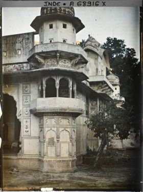 Image représentant Angle d'un temple hindouiste