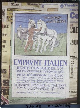 Image représentant Affiche de l'emprunt italien
