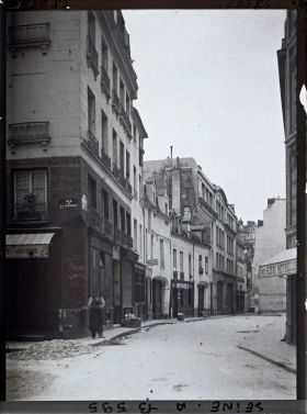 Image représentant La rue de la Colombe et la rue Chanoinesse