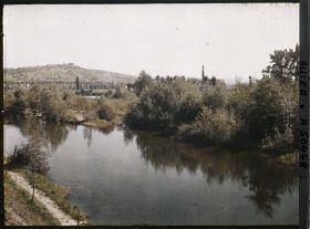 Image représentant L'Allier, vue prise du nouveau parc
