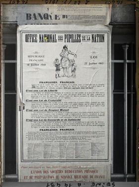 Image représentant Affiche de l'Office national des Pupilles de la Nation