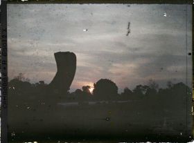 Image représentant Coucher de soleil sur le temple d'Angkor Vat