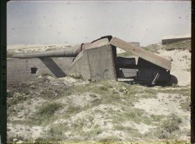 Image représentant Belgique, Ostende, Batterie Hindenburg, Pièce de gauche, 280 millimètres
