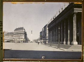Image représentant L'actuel Opéra (Grand Théâtre) place de la Comédie