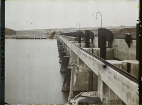 Image représentant Canada, Bassano, Barrage de la Bosse - Une vue s/ les Ecluses