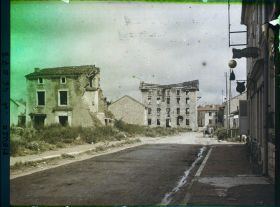Image représentant France, Etain , Ruines rue Gaufin