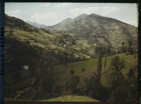 Image représentant La vallée de Bethmale vue du village de Samortein vers l'ouest