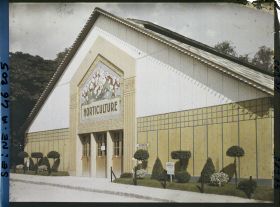 Image représentant L'exposition des arts décoratifs, Pavillon de l'horticulture