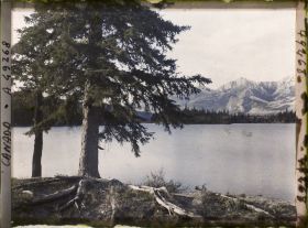 Image représentant Canada, Jasper-Parc, Paysage s/ le lac Beauvert - autre