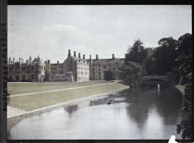 Image représentant Le King's College et les bords de la rivière Cam
