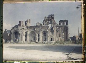 Image représentant France, Albert, Ruines de la Basilique