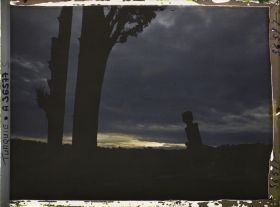 Image représentant Coucher de soleil sur le cimetière d'Eyüp