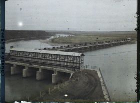Image représentant Canada, Bassano, Barrage de la Bosse - Vue Générale des Ouvrages du Barrage