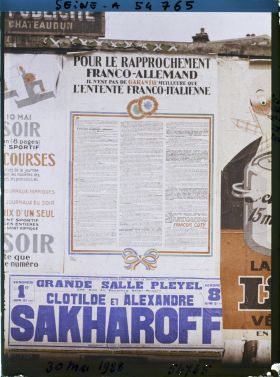 Image représentant Affiche du quotidien " l'Ami du Peuple ", pour le rapprochement franco-allemand