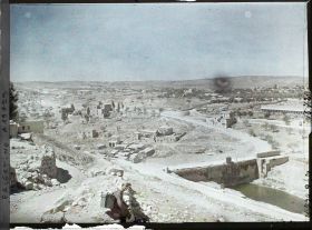 Image représentant Panorama de Birket es Sultan dans la vallée du Hinnom