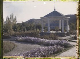 Image représentant Afghanistan, Kaboul, Jardin Public - Le Kiosque à Musique