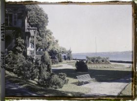 Image représentant La villa Mon Repos (Musée d'ethnographie de Genève) et le parc Mon Repos