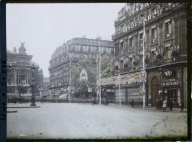 Image représentant Décorations place de l'Opéra pour le 9ème congrès de la Légion Américaine (American Legion)