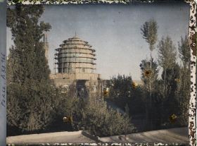 Image représentant Coupole de la Madreseh Mader-i-Chah, école coranique dite "de la mère du Chah" (1714)