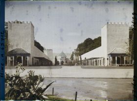Image représentant L'Exposition Coloniale Internationale de 1931, le pavillon du Maroc